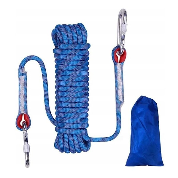 Klatretau flettet tau klessnor klatretau 14mm oransje (20 meter klatretau