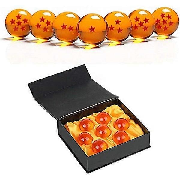 Samlerobjekt Medium Krystalglas Stjerne Kugler Dragon Ball 35MM Diameter