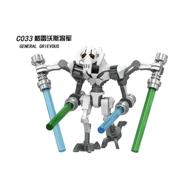 Star Wars serie kamprobot samle byggesten minifigur børnelegetøjspose X399