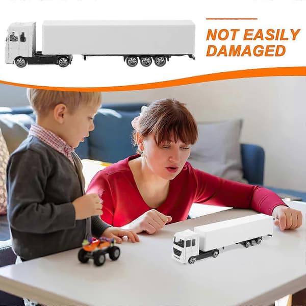 Drenge Lastbil Model Legetøj Legering Lastbil Model Realistisk Container Lastbil Model Miniature Lastbil Legetøj