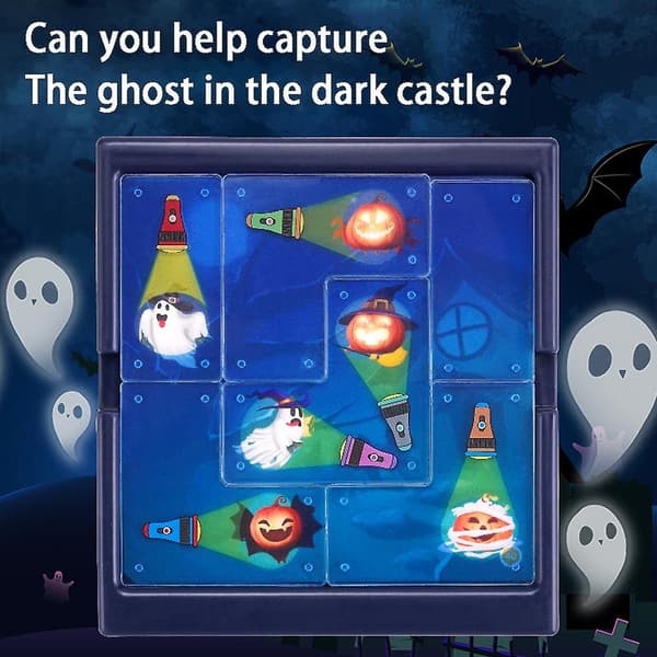 Ghost Catcher Ghost Hunter Älypelit Lautapelit 60 Haastetta Ratkaisulla IQ-harjoittelu