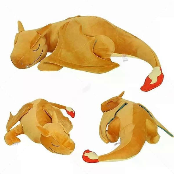 Kjæledyr 50cm Sovende Charizard Plysj Dyredokke Barnebursdagsgave