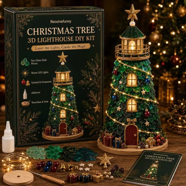 Gør-det-selv belyst julefigur havglasovertræk E