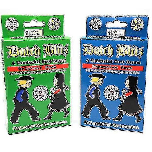 Dutch Blitz Dutch Blitz Basic Plus Utökat Familjespel Kort Spel Kort Spel Spel