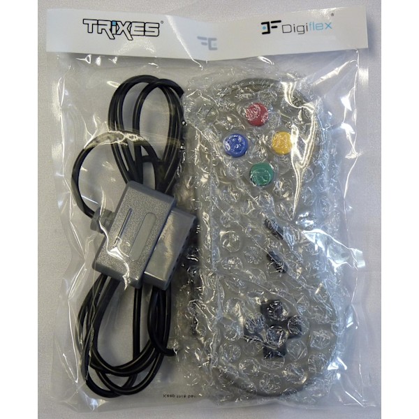 TRIXES SNES erstatningscontroller retro spilcontroller
