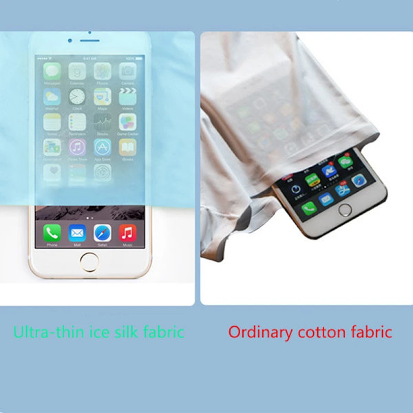 3-pakning Sommer Herre Boxers Ice Silk Sømløs Sexy Undertøy Mann U