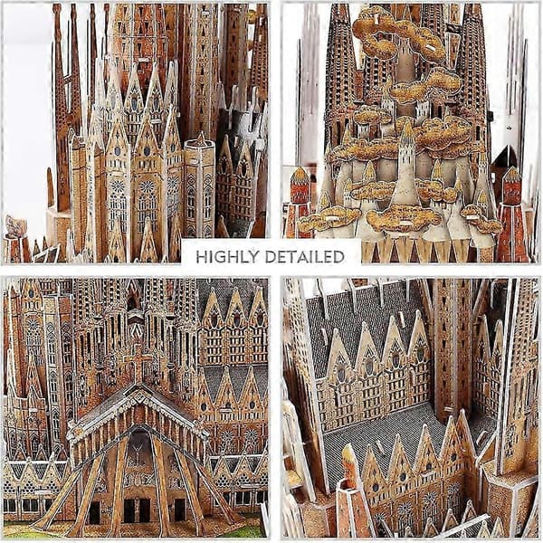 National Geographic 3D Puzzle Arkitekturmodel