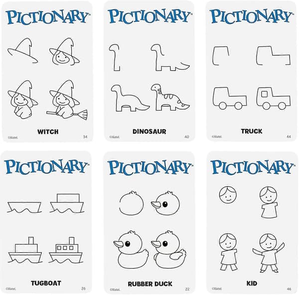 Pictionary - Core Refresh UK Familjespel