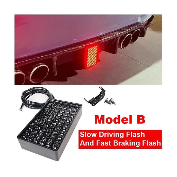 72 Led Bremselygte Til F1 Pilotlys Led Bremselygte Kofangerdæksel Pilotlampe Til Universal Bilmodel B