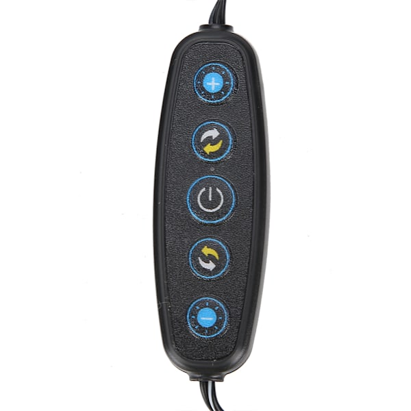 tuuman Selfie-rengasvalo LED Säädettävä täyttövalo jalustalla ja matkapuhelimen pidikkeellä (USB-liitin)