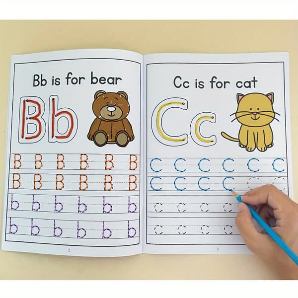 2-Størrelses Rum Planet Plys Solsystem Univers Planet Elskere Gave - Bløde Polyester Udstoppede Dyr med 8 Farvemuligheder, Holdbart Rum-Tema De Alphabet Workbook A