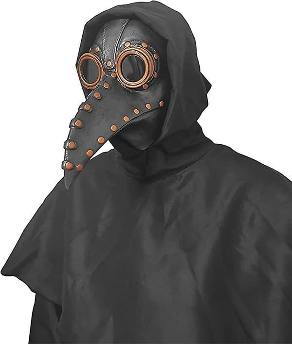Doktor Pests Maske Ravnemaske, Steampunk Proboscis Næbmaske