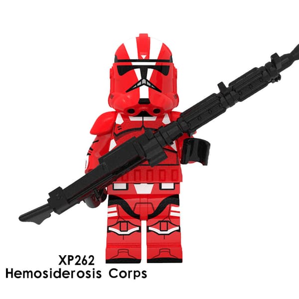 Star Wars byggeklodser legetøjspose til børn - pose KT1034 (XP262-269)