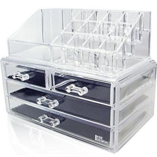 Makeup Opbevaring Makeup Organizer Akryl med 4 Skuffer SF1155