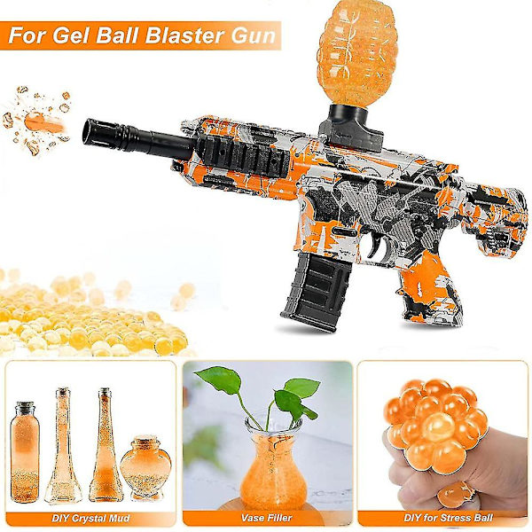 TS-Gelkulor Blaster Ammo Splat Gun Refill (7-8 mm, 20-pack, 8000 stycken per förpackning) kompatibla med Splatter Gall Gun -z(FQ)