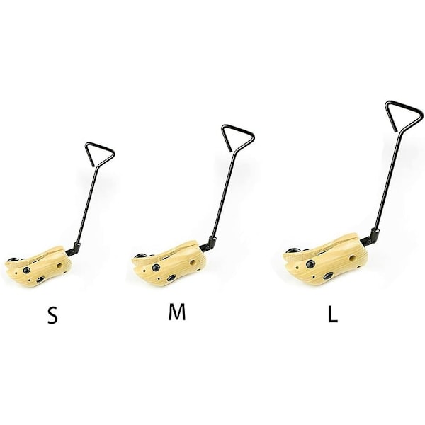 Skosträckare, 1 st Skosträckare Justerbar Längd Trä-Perfekt (Eu 35-38)