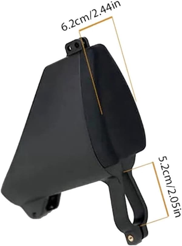 Sadeltaske Vandtæt Hardcase til Landevej & MTB, Rivefast Sort