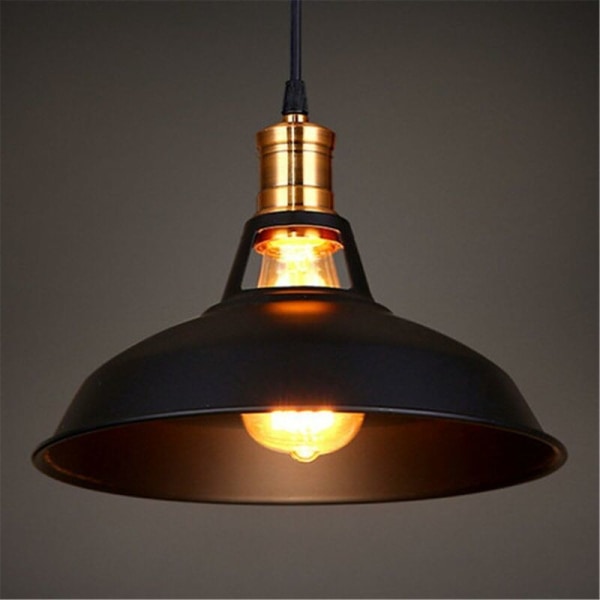 Vintage industriell taklampa E27 LED-pære Retro Cei