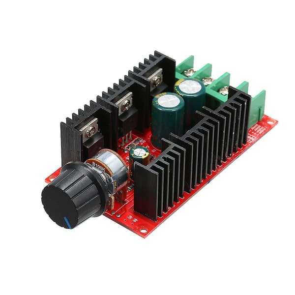 2000W 40A PWM Hoo DC Motor Hastighetsregulator Justerbar Strömbrytare
