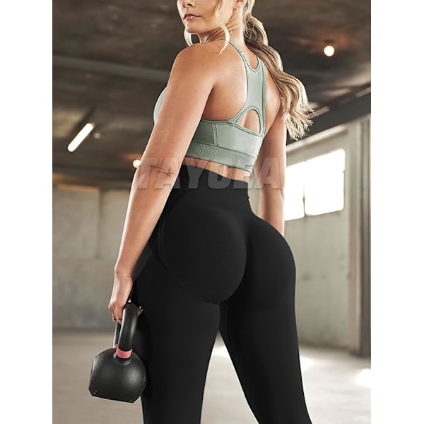TAYOEA Naisten Urheiluleggingsit - Kompressio, Slim Fit & Läpinäkymättömät - Täydelliset Joogaan, Treeneihin & Kuntoiluun XS