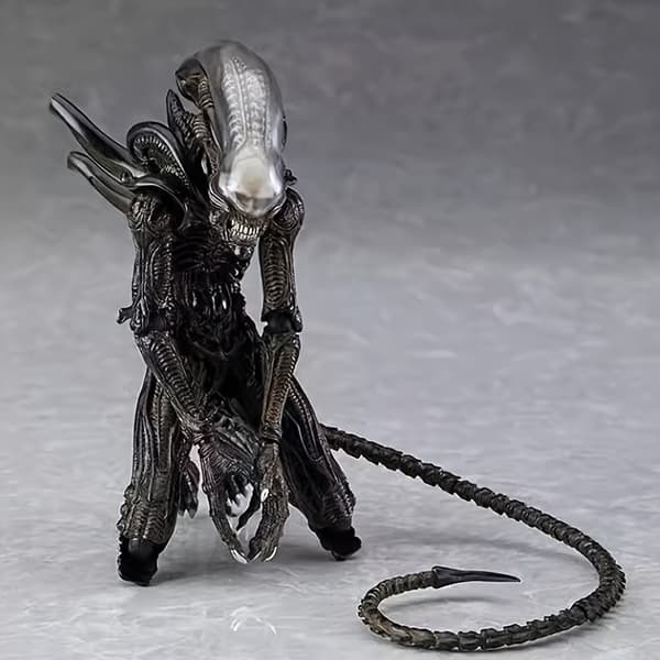 Alien-formet Artikuleret Poserbar Figur Dukke YX