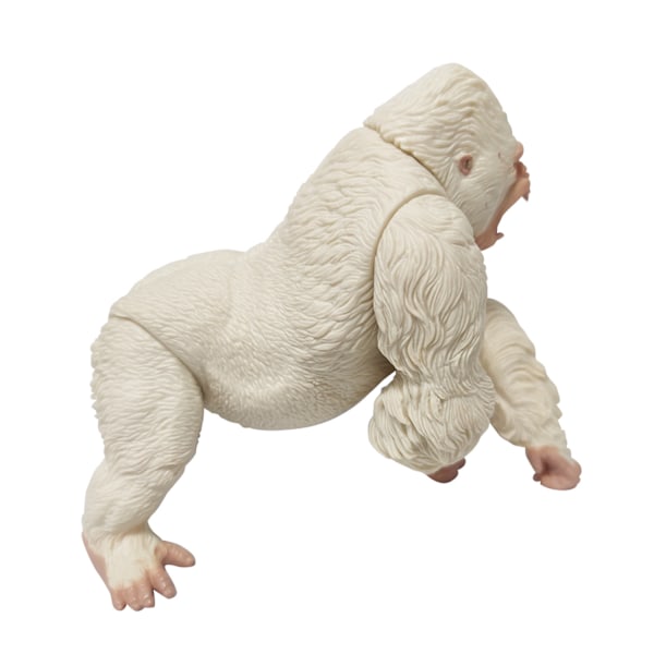 Simulaatio Skull Island King Kong lelu gorilla käsimalli eläin suuri pehmeä muovinen nukke poika nukke koristeet Crawling gorilla black bag