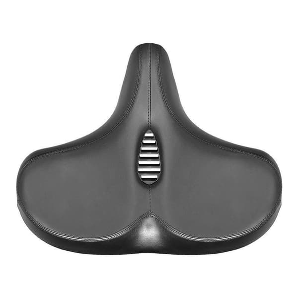Extra Bred Smärtfri Cykelsadel Bekväm Cykelsadel - Extra Bred Mjuk Vaddering Ventilerande Ergonomisk