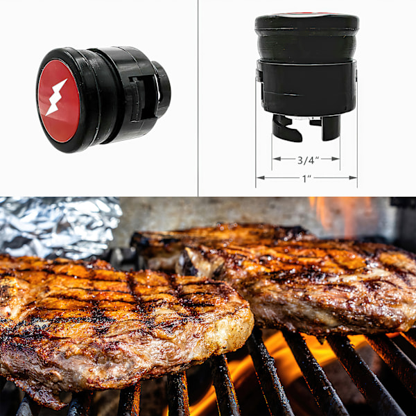 63788 Weber gasblus elektronisk tænder kompatibel med Weber Q320/3200[YATOUT]