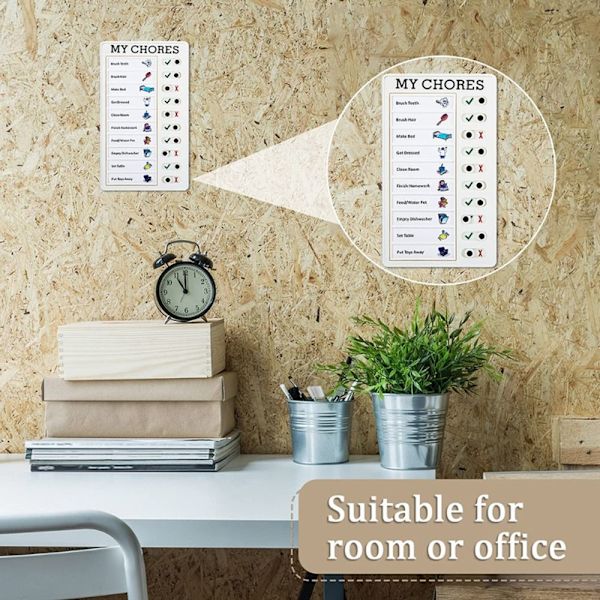 20-pack svarta S-formade krokar To Do List