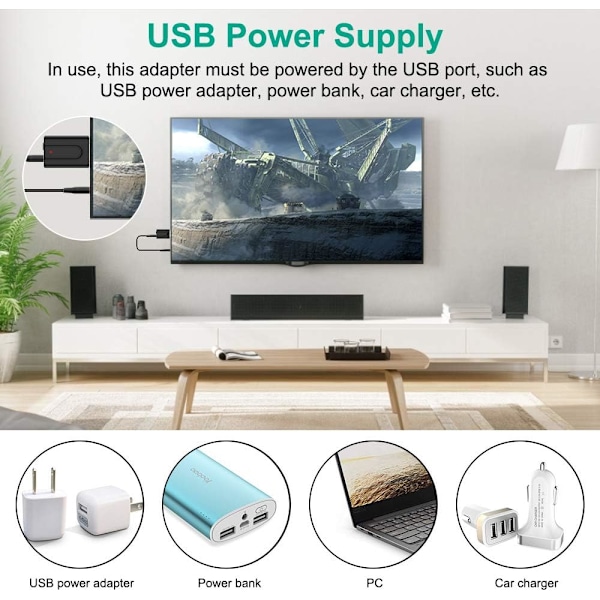 Bluetooth-adapter for TV, Bluetooth 5.0 sender og mottaker 2-i-1