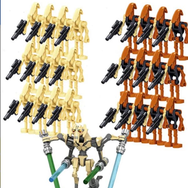 Star Wars stridsrobot soldater barnens byggklossar leksakspåsar 30PCS-1