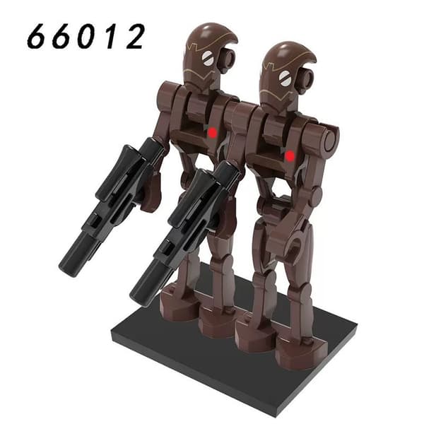 Star Wars serie kamprobot samle byggesten minifigur børnelegetøjspose KM66012