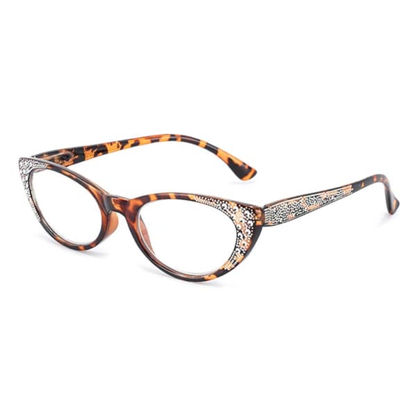 Läsglasögon Glasögon LEOPARD PRINT STRENGTH 100 Leopard pri(Styrka 100,Leopard print)