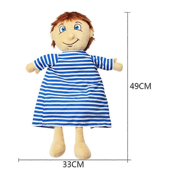 Lasten koottava pehmokroppa, ihmisen anatomian pehmolelu