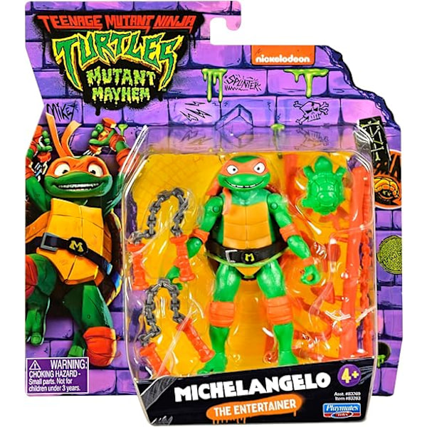 Playmates - TMNT: Mutant Mayhem - Michaelangelo Basisfigur