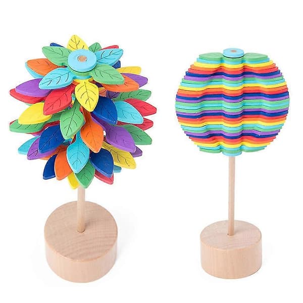 Tre Spiral Lollipop Stressavlastning Dekompresjon Leke Snurrende Tryllestav Leker