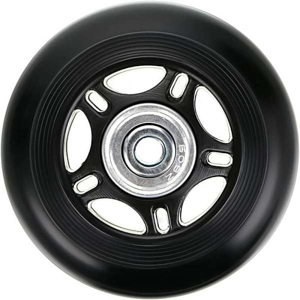 2 stk. reservehjul til kufferter, reservehjul, lagerreparation til bagagekufferter, 70×24mm, sort