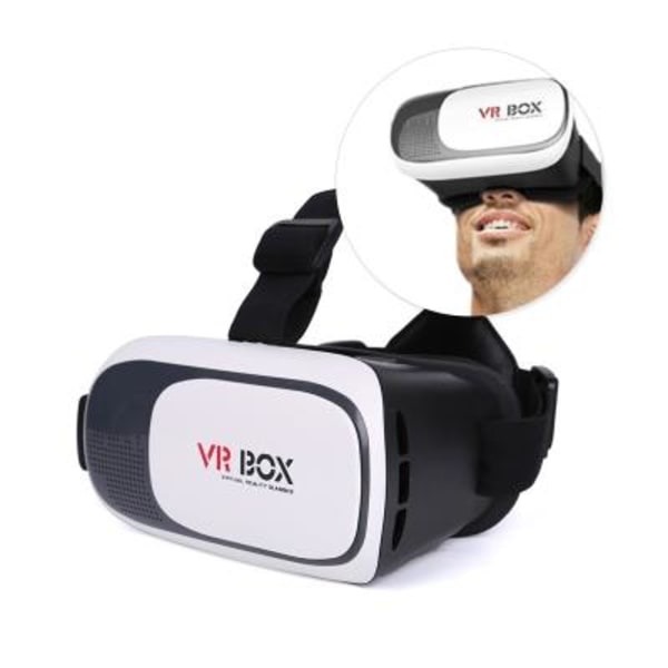 Virtuaalitodellisuuslasit 3D-lasit VR Box Universaali Sm:lle