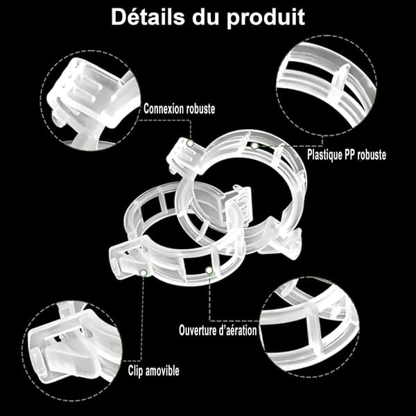 Genanvendelige tomatclips, tomatclips og holdbare tomatclips, planteklips, 200-pak kraftige brede clips