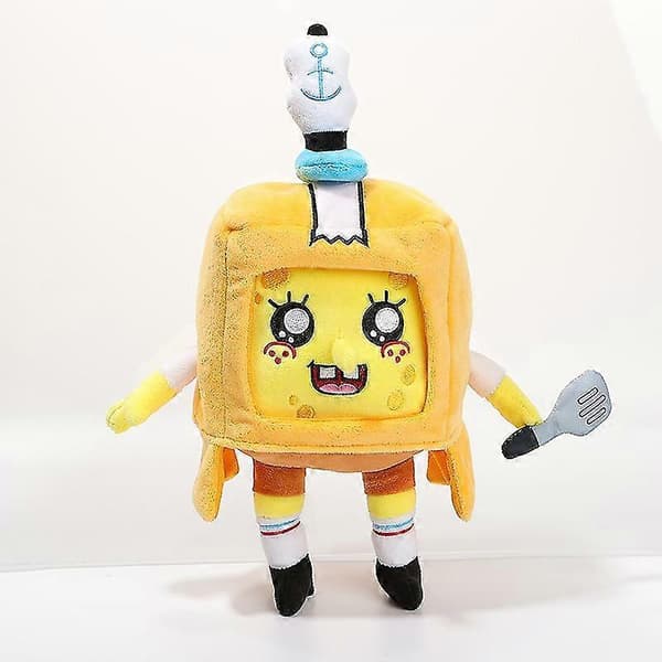 Spongebob Lankybox Gosedjur Plyschleksak Foxy Boxy Rocky Haj Robot Docka Barnpresent Sponge Boxy