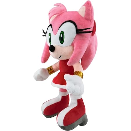 Longziming, Sonic the Hedgehog, Amy, vaaleanpunainen/punainen pehmolelu