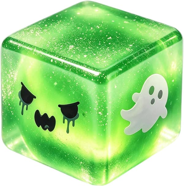 Maltose Squeeze Cube Leketøy - Stresslindrende Sensorisk Fidget med Sakte Retur for Angstlindring Orange Block Ghost