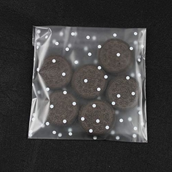 Selvforseglende pose til hjemmelavede slik og desserter 200 stk. cookies p