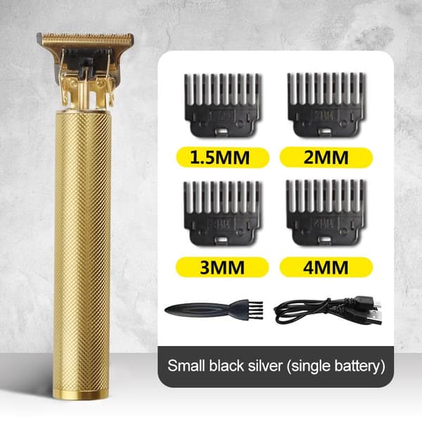 Professionell Skäggtrimmer - Guld 4 delar