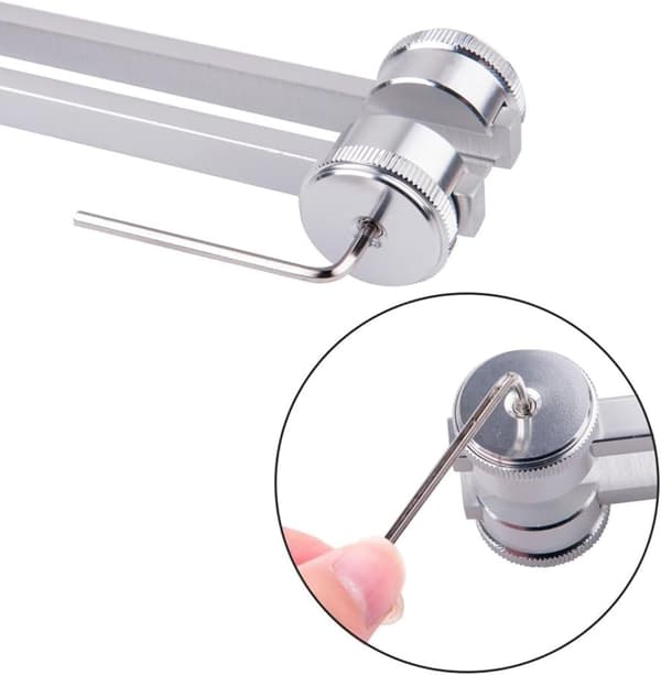 128 Hz stemmegaffel, stemmegaffel af aluminiumlegering med silikonehammer og taskehammers lydterapiinstrumentsæt til meditation og terapi