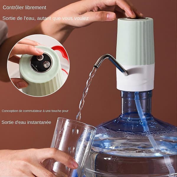 Tyst Vattenkanna Dispenser, Dricksvattenflaska Dispenser, Tyst Vattenflaska Dispenser