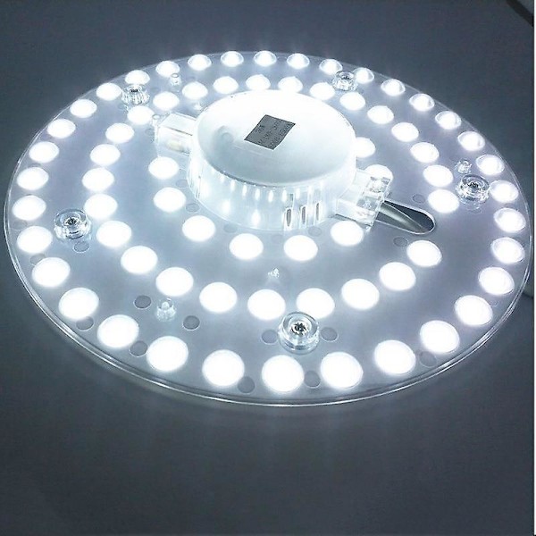 Rund LED-panel taklampe (24W varm hvit)