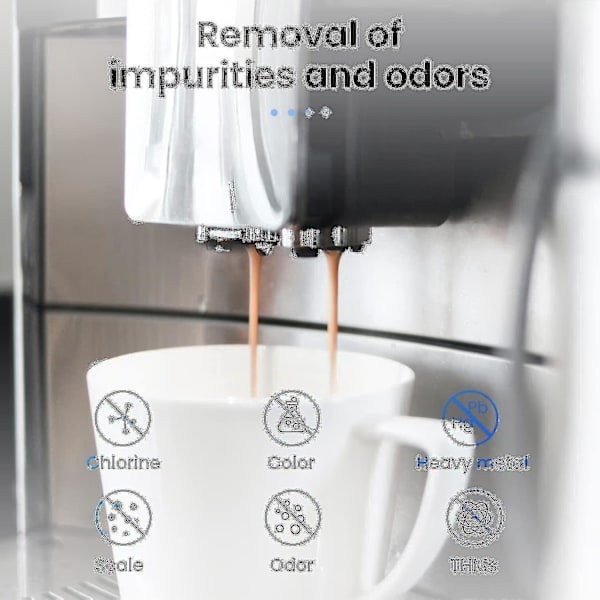 4-pak vandfiltre til Sage kaffemaskine - Vandfilter til Sage Barista Express Pro Touch 2024-