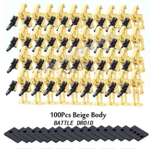 Star Wars stridsrobot soldater barnens byggklossar leksakspåsar 30PCS-1