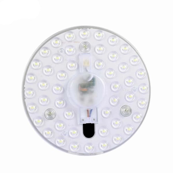 Rund LED-panel taklampe (24W varm hvit)